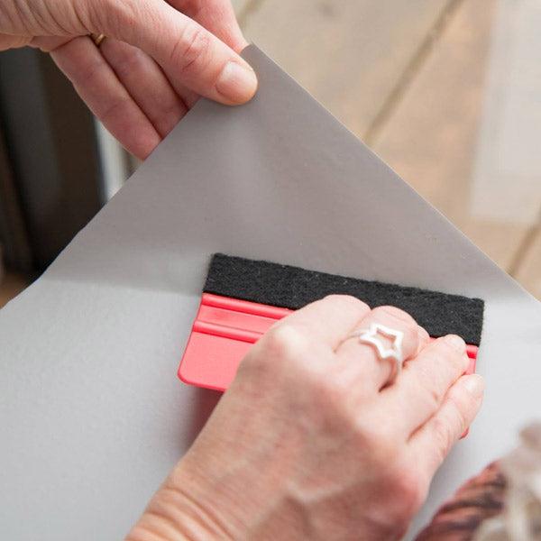 Uni Matt ljusgrå kontaktplast