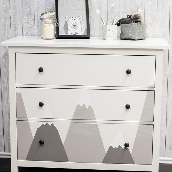 Uni Matt ljusgrå kontaktplast