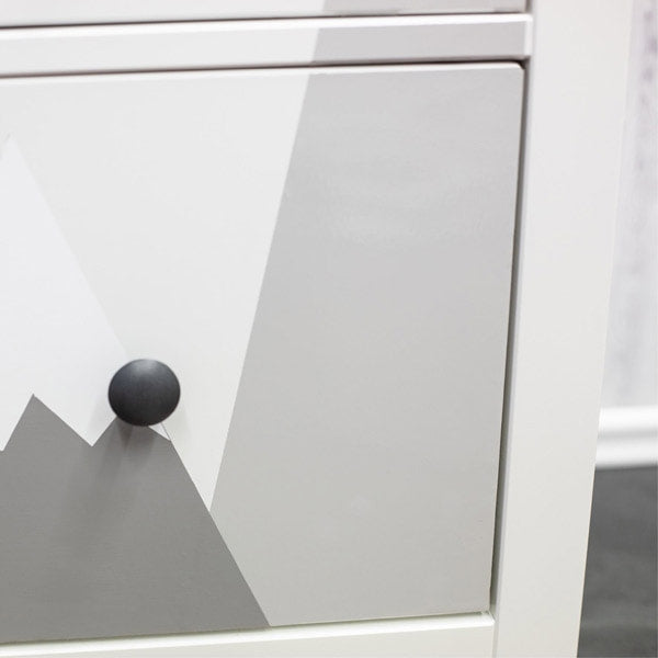 Uni Matt ljusgrå kontaktplast