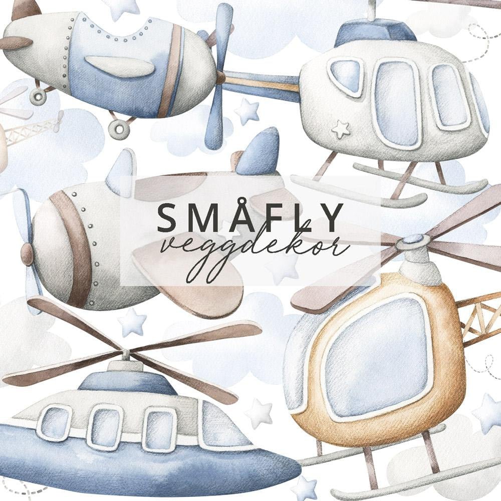 Småfly klistremerker - Lindas Dekor