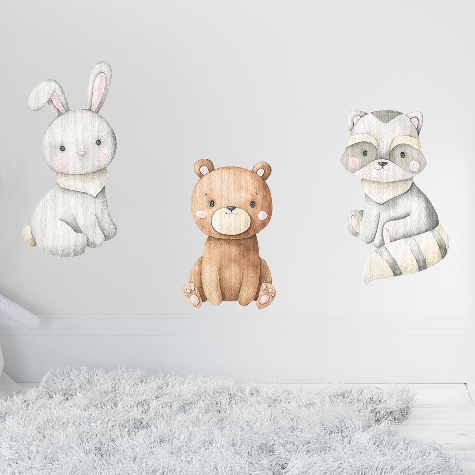 Skogsdyr klistremerker