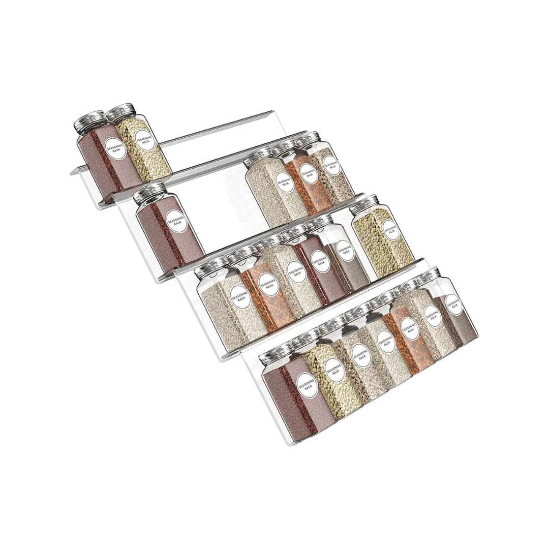 Skuffeinnsats krydder, transparent - Lindas Dekor