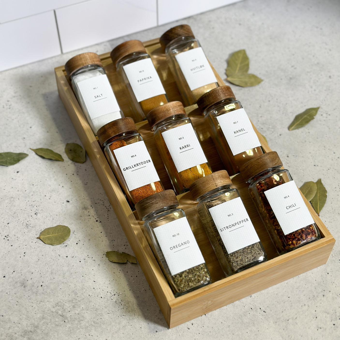 Skuffeinnsats krydder, natur