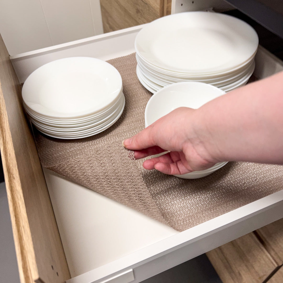 Skuffeinnlegg, taupe