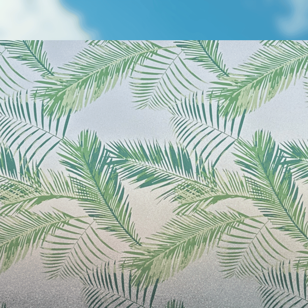 Static Premium Palm fönsterfilm