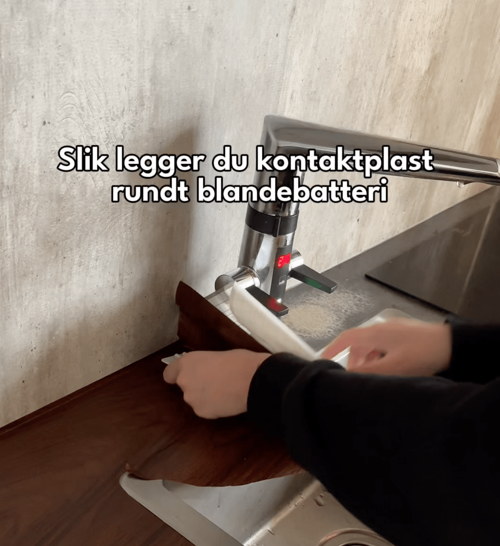 Hur man installerar plast runt köksblandaren – Lindas Dekor