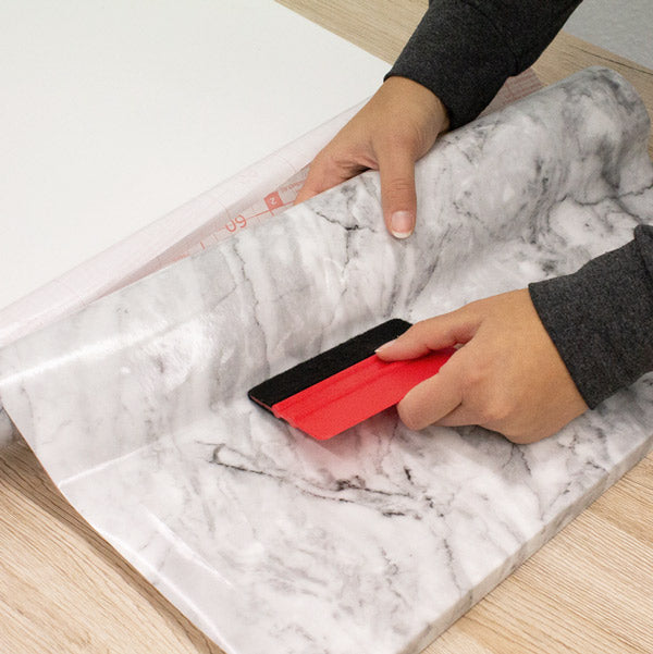 Prov: Marmor romeo grå kontaktplast