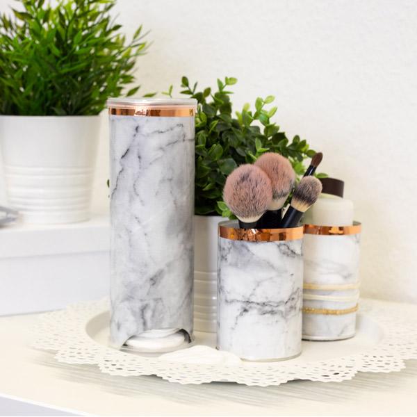 Prov: Marmor romeo grå kontaktplast