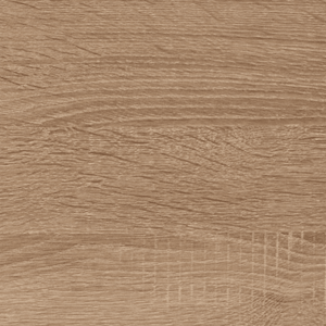 Vegghylle Fixy eikefarget 60 cm, nærbilde av overflaten