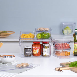 SmartStore Compact Clear oppbevaringsbokser på kjøkkenbenk