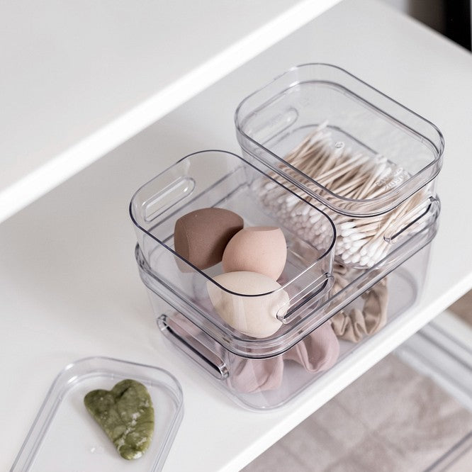 Stablede SmartStore Compact Clear oppbevaringsbokser