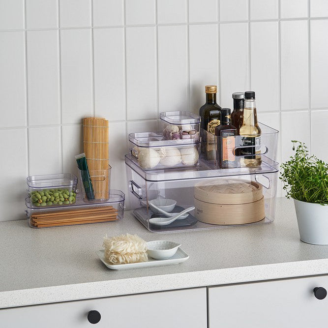SmartStore Compact Clear bokser på kjøkkenbenk