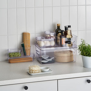 SmartStore Compact Clear bokser på kjøkkenbenk