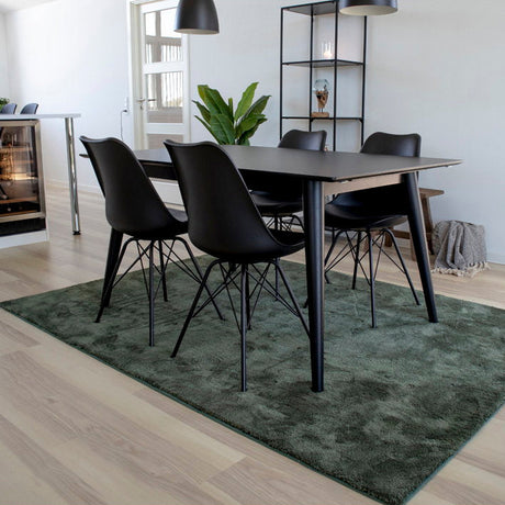 2-pk Oslo spisestol sort