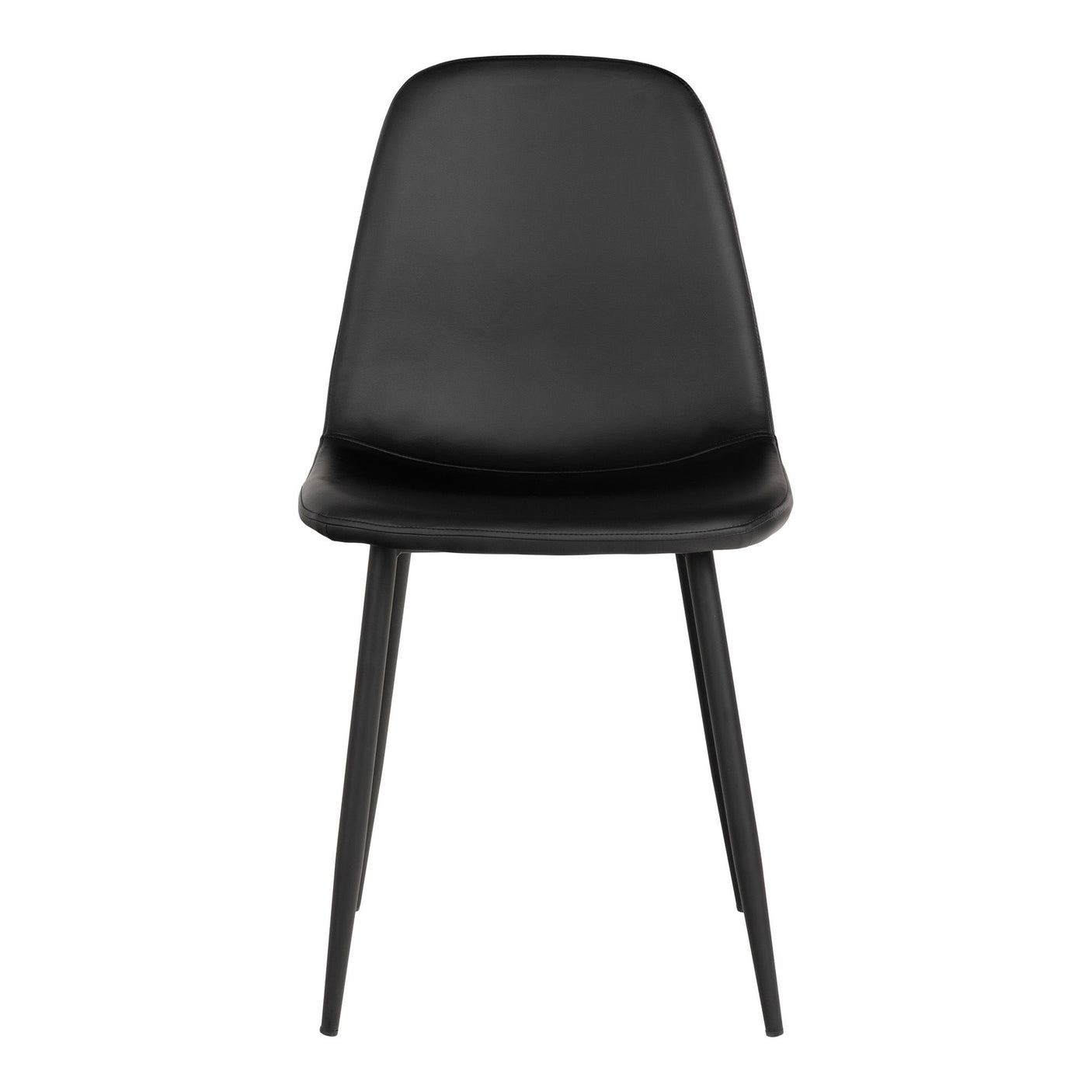 2-pk House Nordic Stockholm spisestol sort