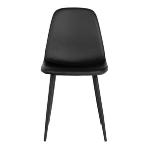 2-pk House Nordic Stockholm spisestol sort