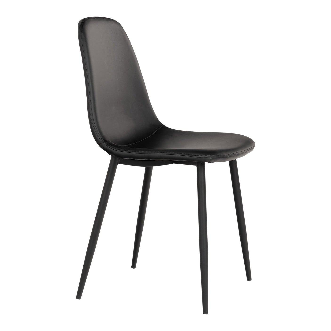 2-pk House Nordic Stockholm spisestol sort