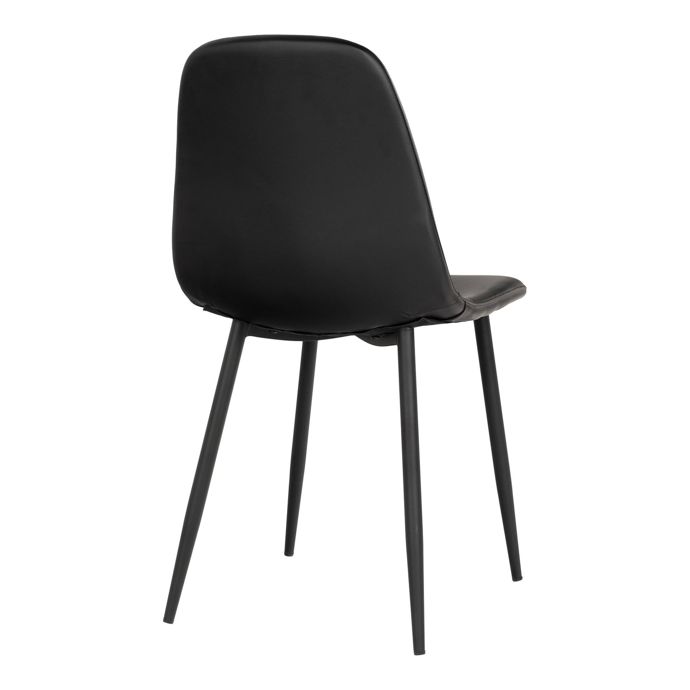 2-pk House Nordic Stockholm spisestol sort