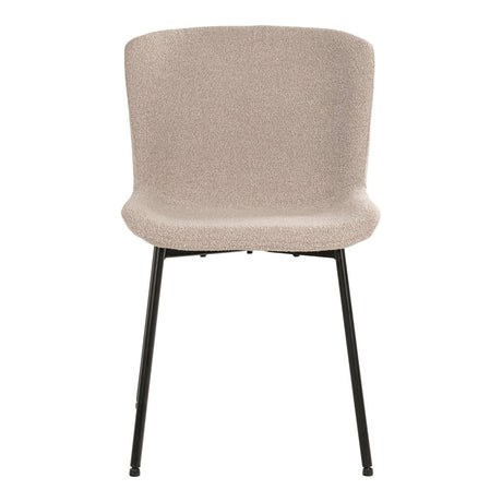 2-pk Maceda spisestol beige