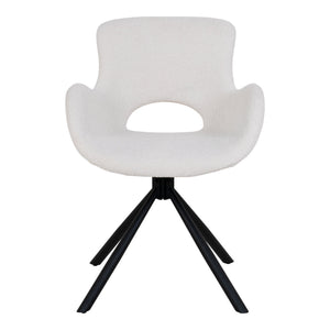 2-pk Amorim dreibar spisestol offwhite