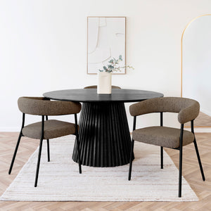 2-pk House Nordic Trivio spisestol brun