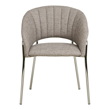2-pk Costa spisestol lys grå