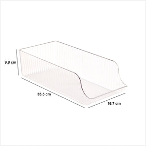 Boksholder til kjøleskap Streaks 35,5 x 16,7 cm, mål på boksholderen