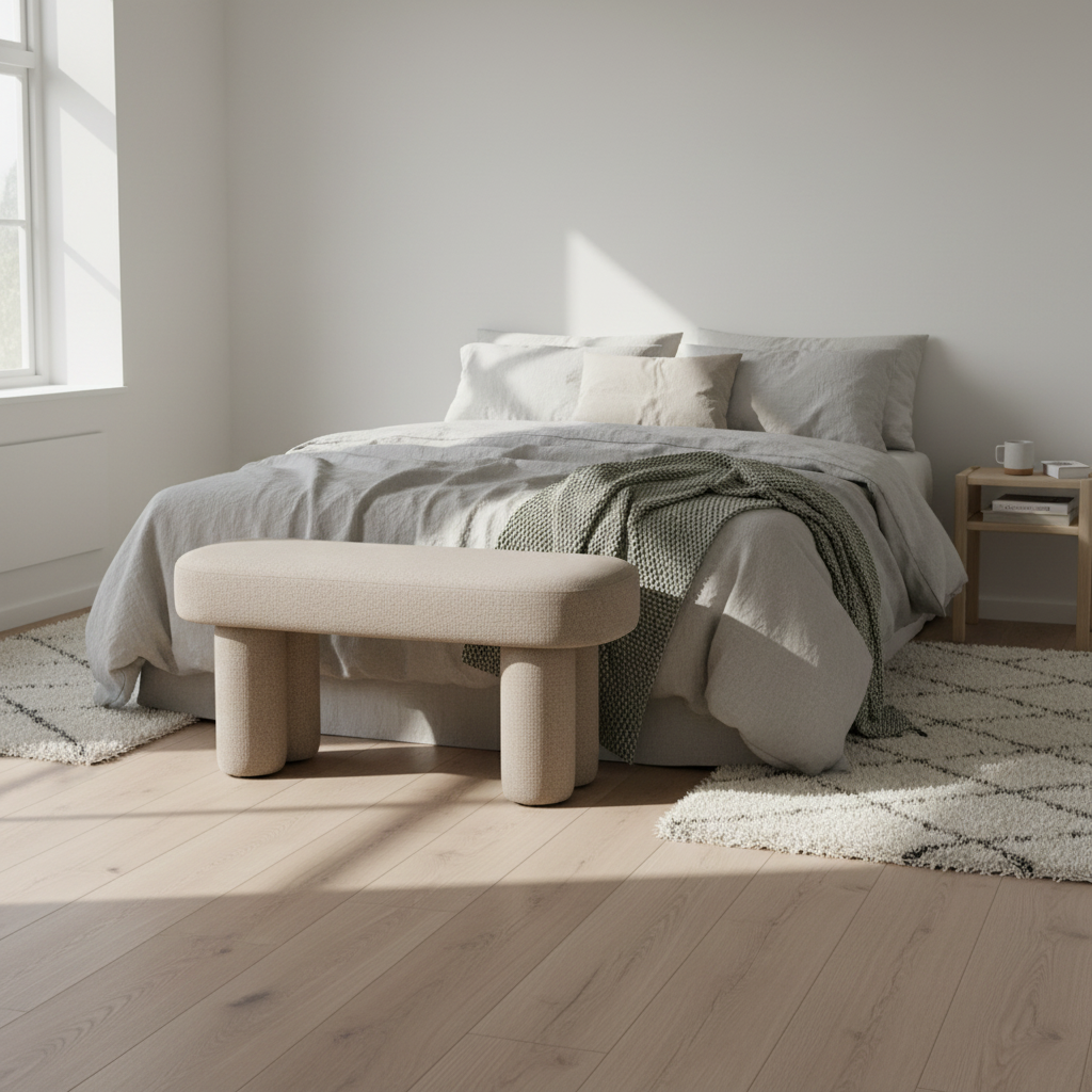 Weston bänk sandfärgad