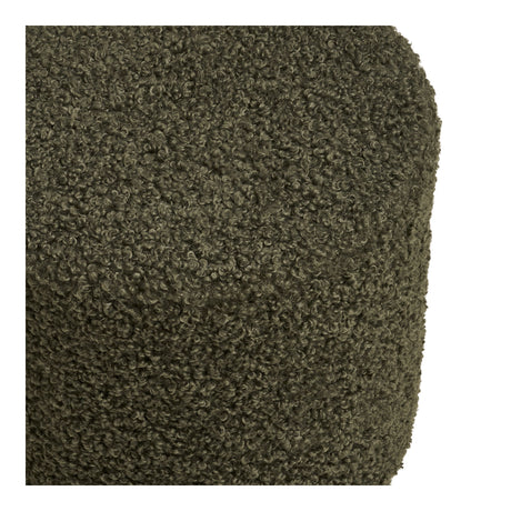 Ejby puff teddy grønn ø34 cm