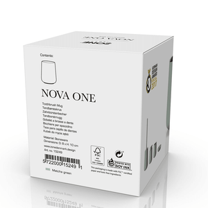 Tannbørsteholder Nova One Matcha Green 10 cm - Lindas Dekor