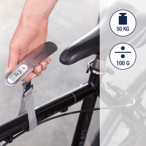 presis koffertvekt fra Soehnle med måling ned til 100 gram