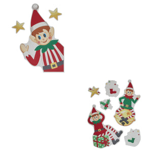 Vinduspynt nisse 2 design 28 x 34 cm, begge design