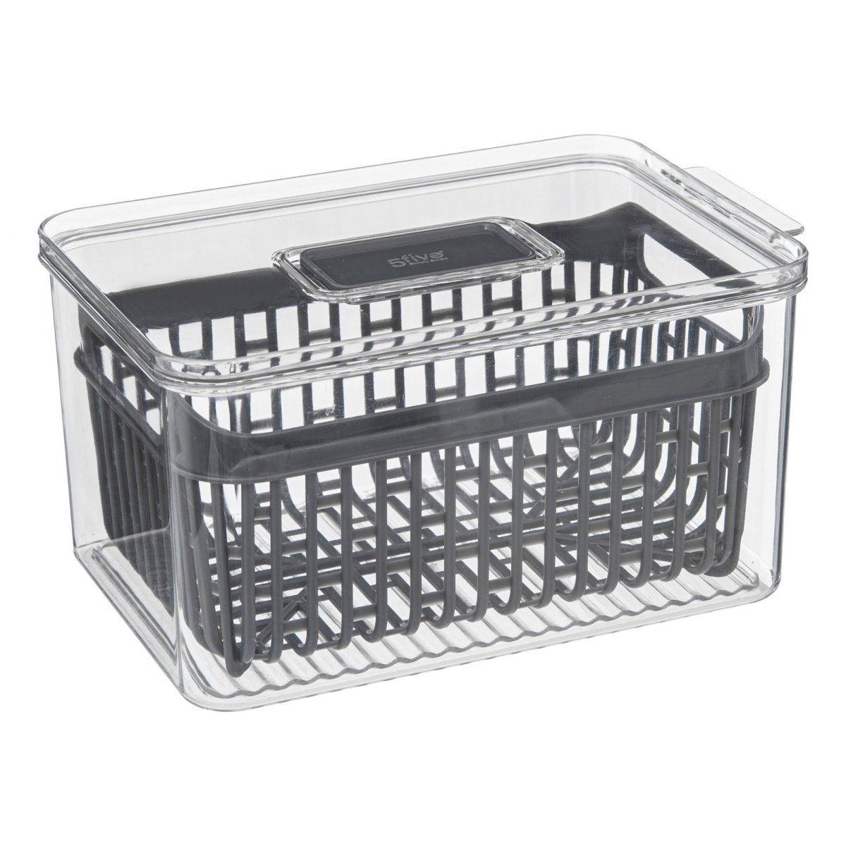 Kjøleskapsboks Tidy Fridge 24 x 15 cm, boks med kurv