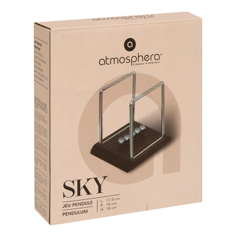Pendelspill Sky 18 cm, pendelspillet i esken