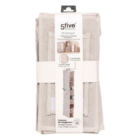 5five Simply Smart Dressy+ hengende skohylle beige i original emballasje