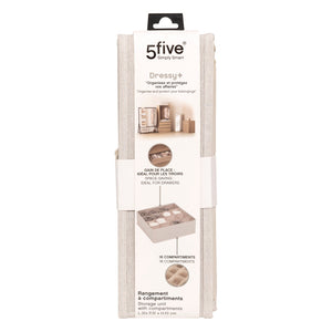 5five Simply Smart Dressy+ skuffeinnsats 16 rom beige i original emballasje