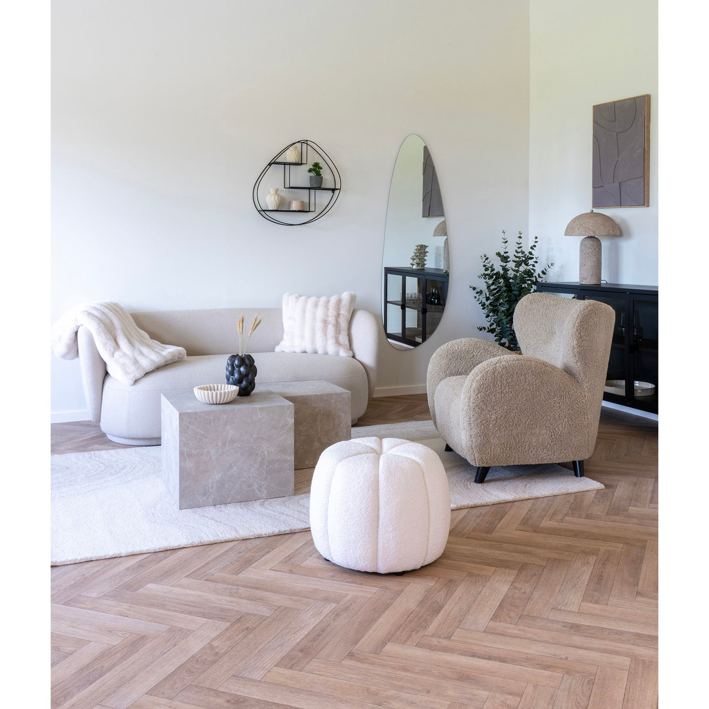 2-pk House Nordic Prague sofabord