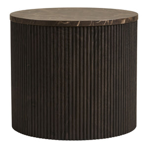 House Nordic Rota sidebord, mørk brun ø45 cm