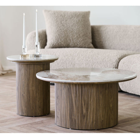 Athens sidebord ø45 cm