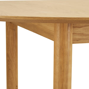 Bundaberg uttrekkbart spisebord eikefinér natur 200-300 cm - bilde 5