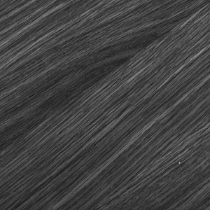 "Osaka spisebord 140 cm svart med skulpturell sokkel kvadratisk bilde"