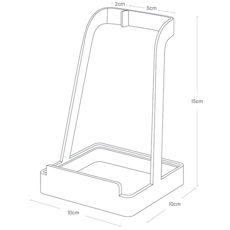 Köksredskapsställ vitt