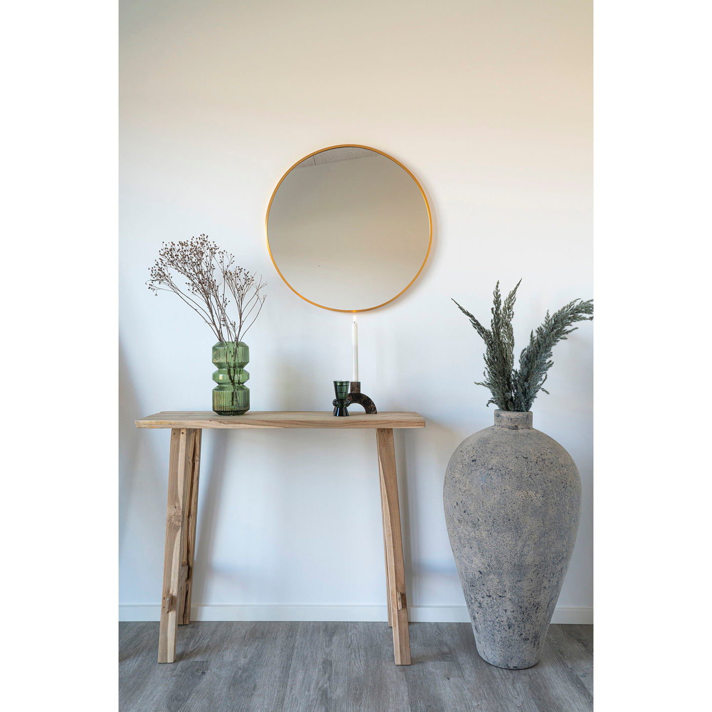 House Nordic Girona konsollbord teak 90 x 30 x 80 cm