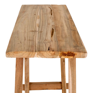 House Nordic Girona konsollbord teak 90 x 30 x 80 cm