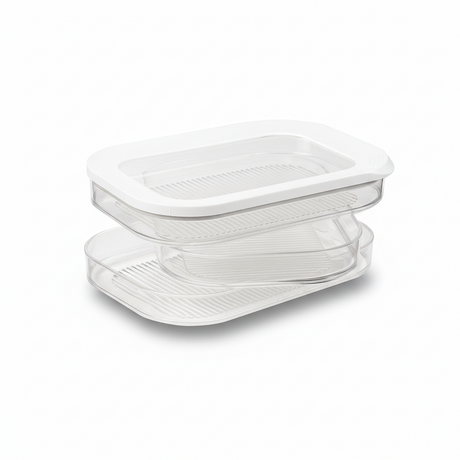 Praktiske bokser til pålegg og rester i kjøleskap