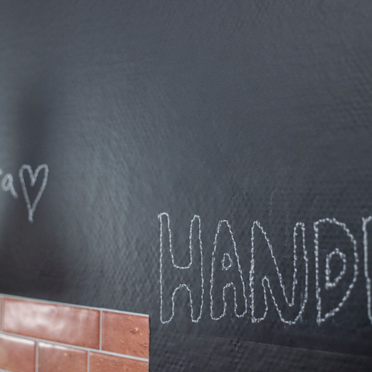 Prov: Whiteboardfolie svart kontaktplast