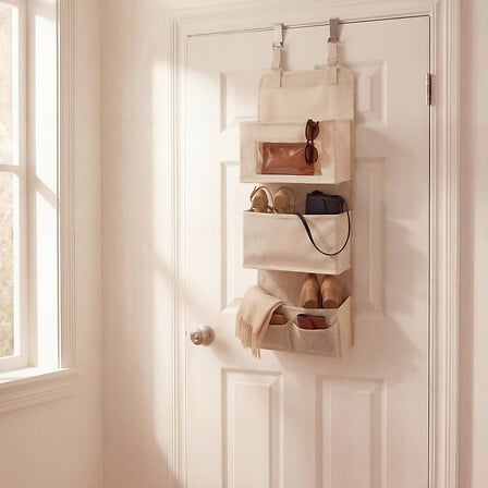 Dressy+ hengende døroppbevaring beige 88 cm - Lindas Dekor Døroppbevaring