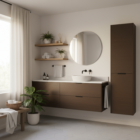 Djup chokladfärgad supermatt kontaktplast