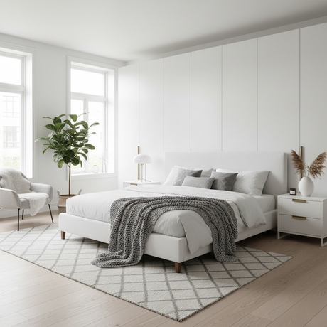 Snövit supermatt kontaktplast 52,5 cm x 2 m