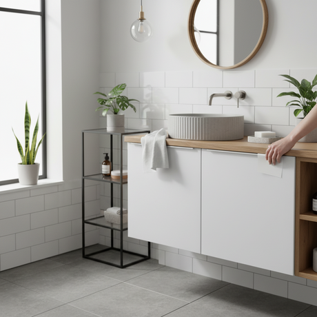 Snövit supermatt kontaktplast 52,5 cm x 2 m